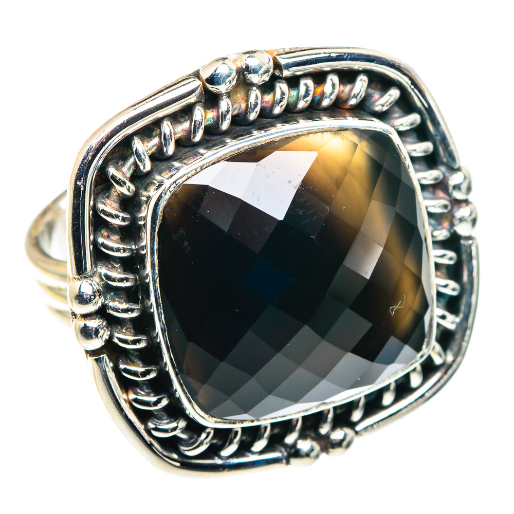 Black Onyx Rings handcrafted by Anasilvercos - RING89634