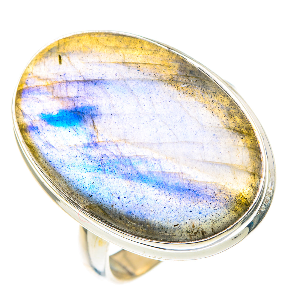 Labradorite Rings handcrafted by Anasilvercos - RING89647