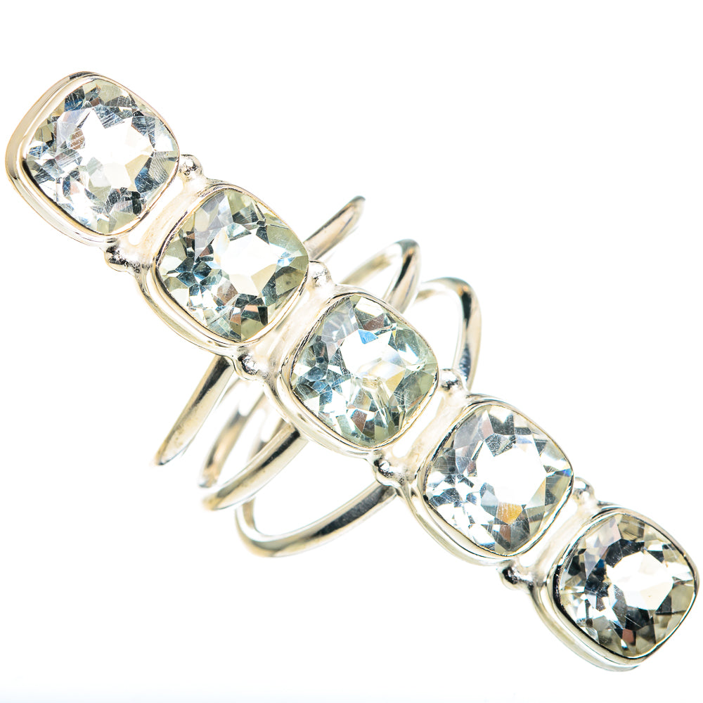 White Quartz Rings handcrafted by Anasilvercos - RING89650