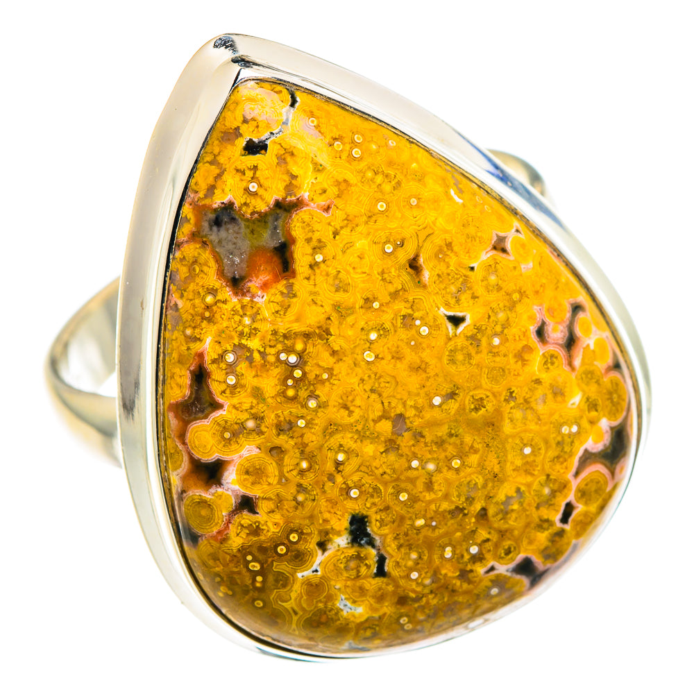 Ocean Jasper Rings handcrafted by Anasilvercos - RING89651
