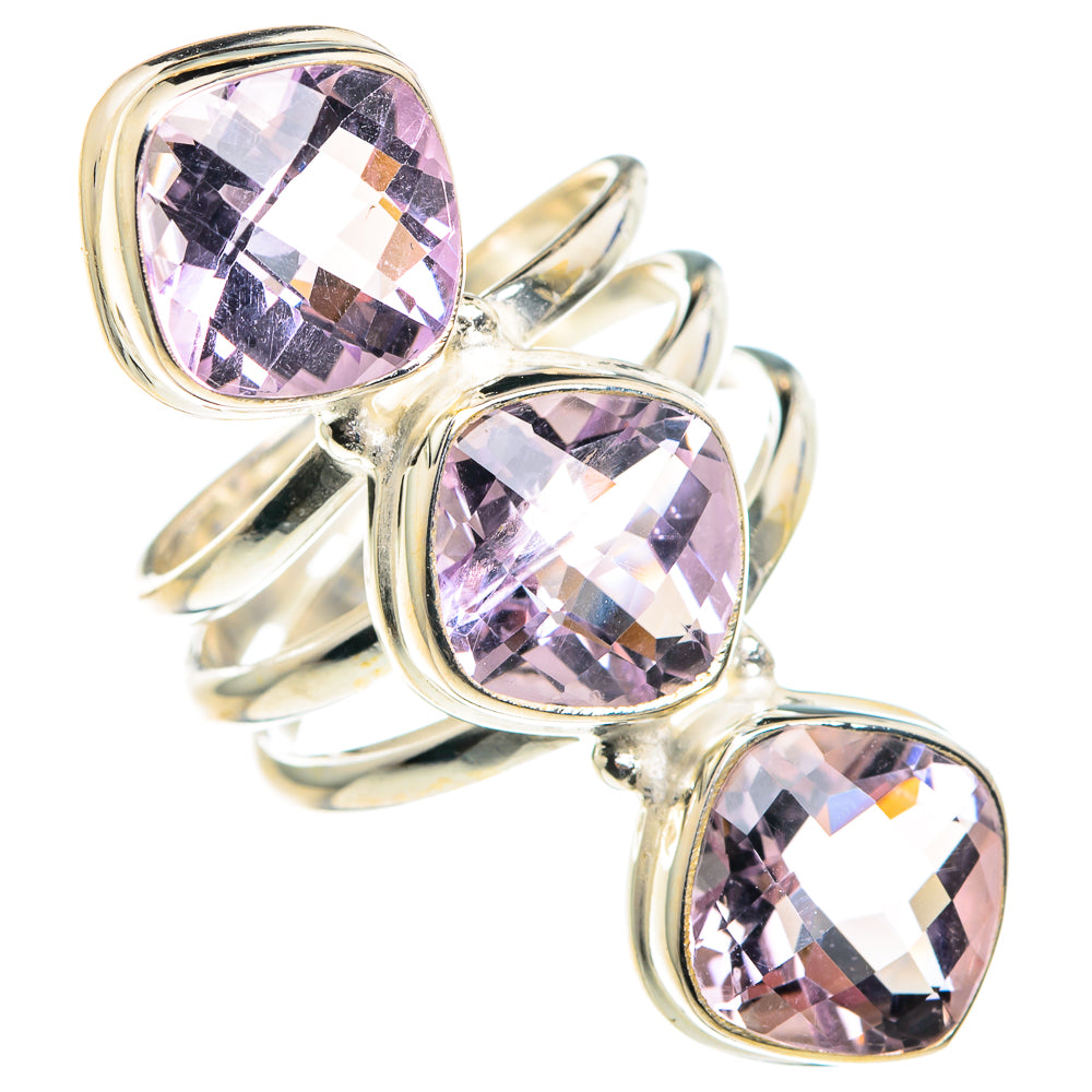 Kunzite Rings handcrafted by Anasilvercos - RING89663
