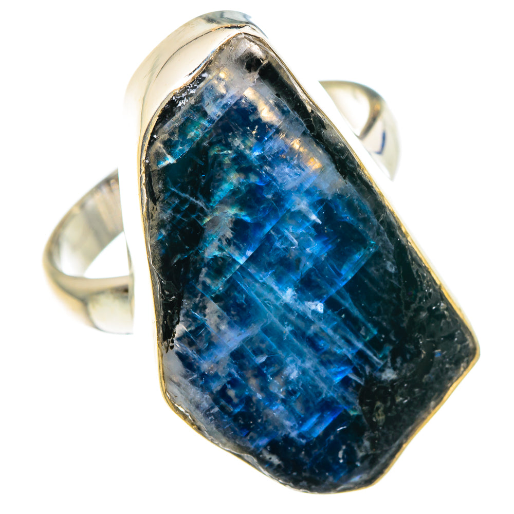 Rainbow Moonstone Rings handcrafted by Anasilvercos - RING89665