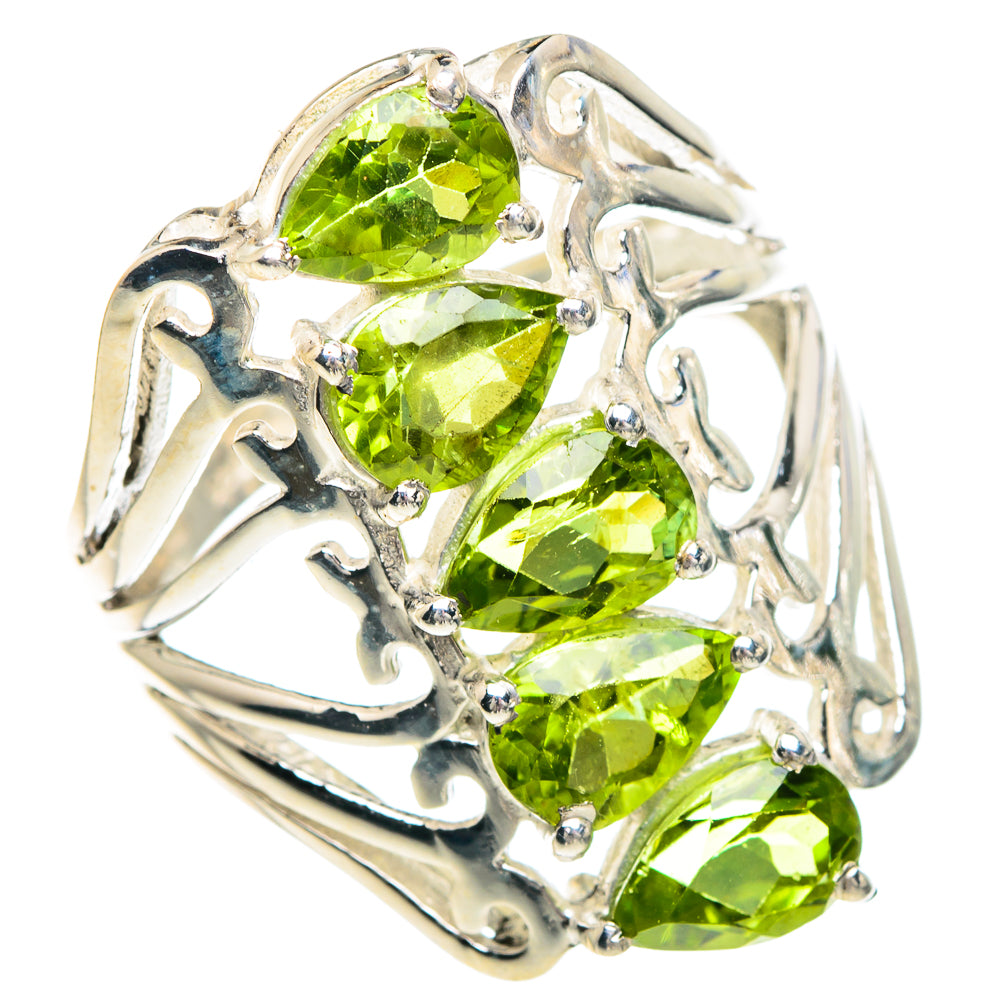 Peridot Rings handcrafted by Anasilvercos - RING89683