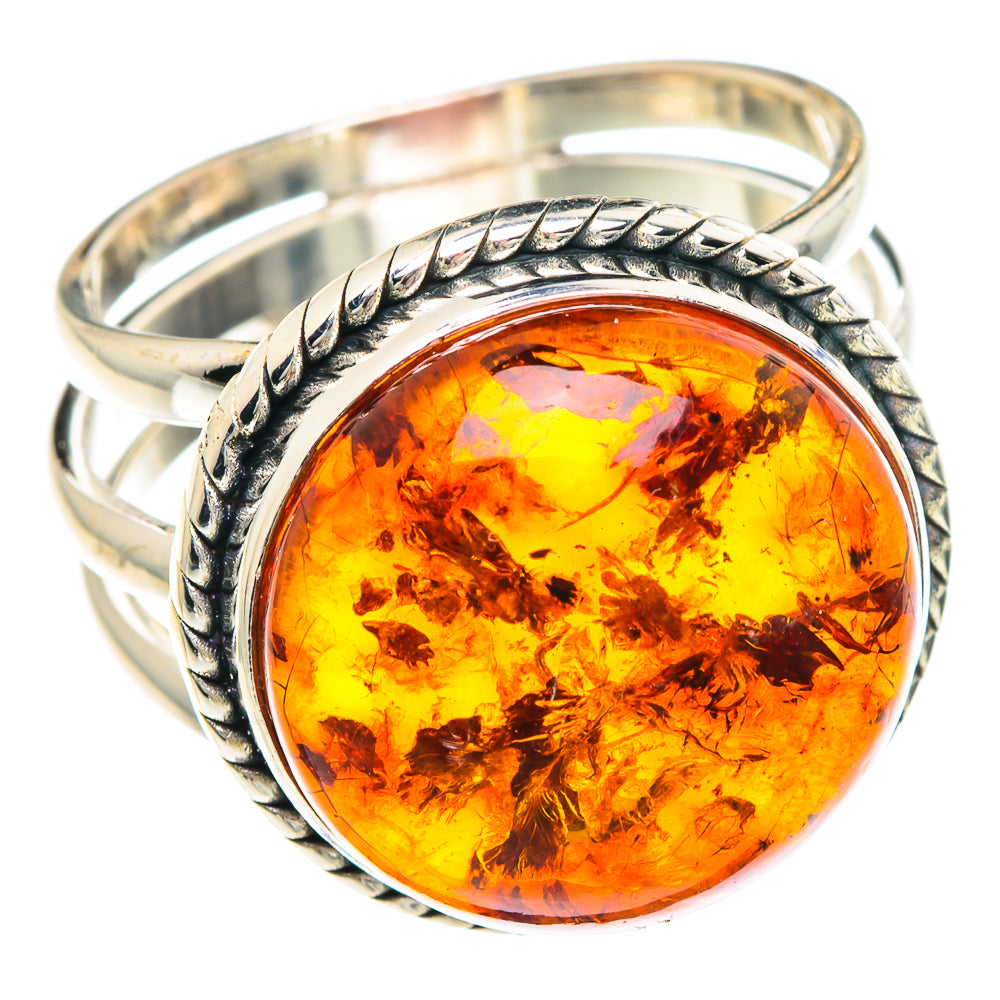 Baltic Amber Rings handcrafted by Anasilvercos - RING89687