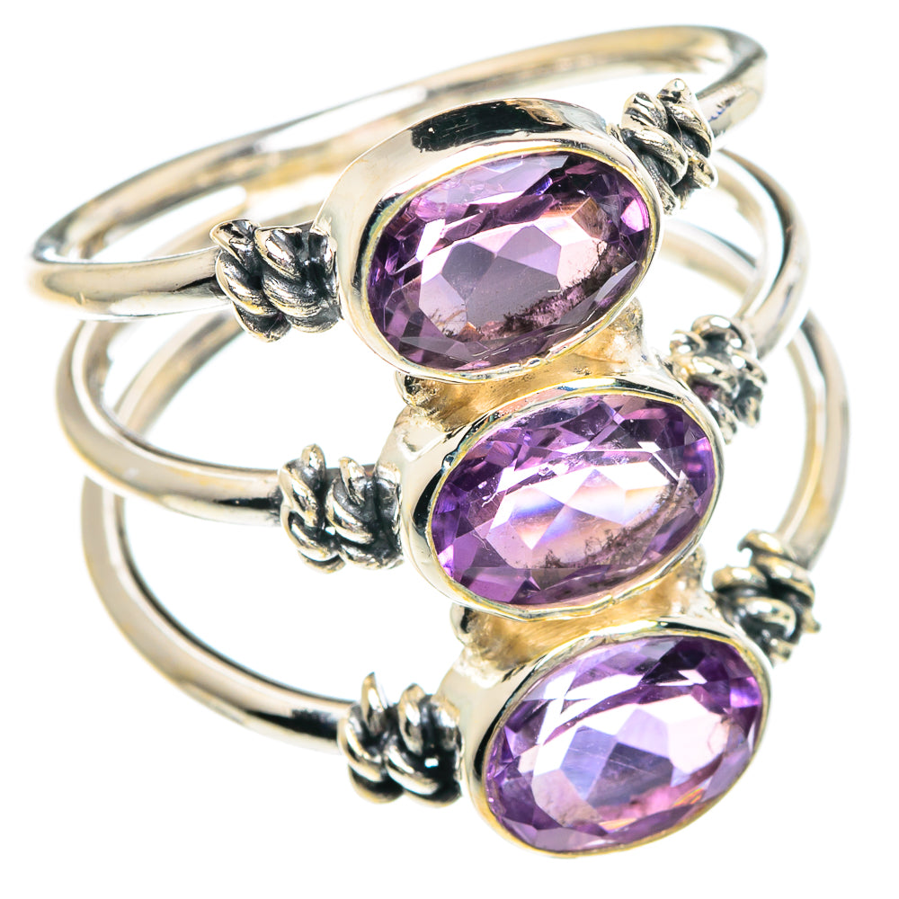 Amethyst Rings handcrafted by Anasilvercos - RING89695