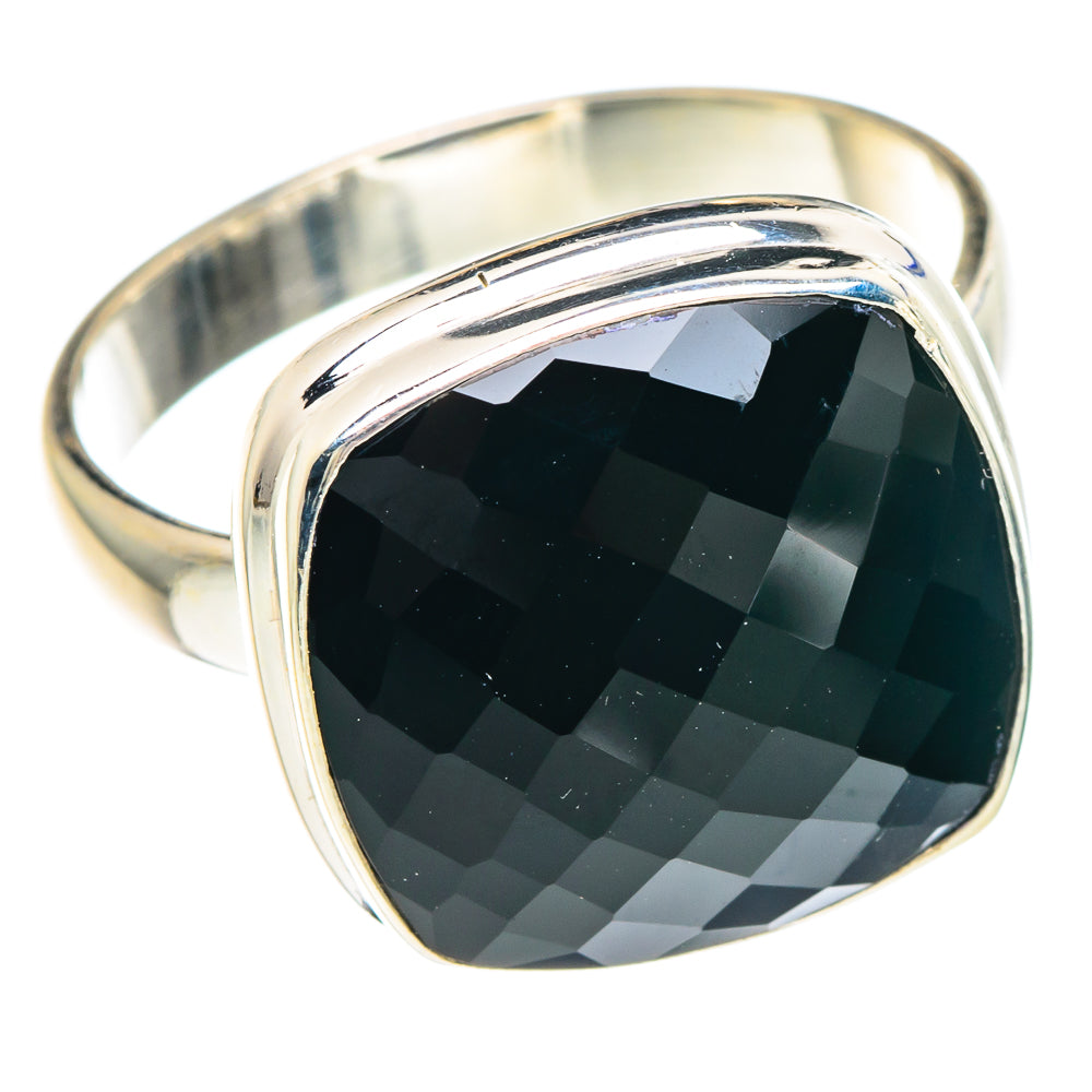 Black Onyx Rings handcrafted by Anasilvercos - RING89701