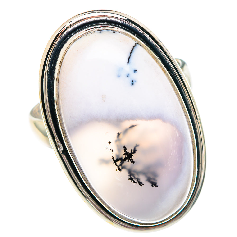 Dendritic Opal Rings handcrafted by Anasilvercos - RING89702