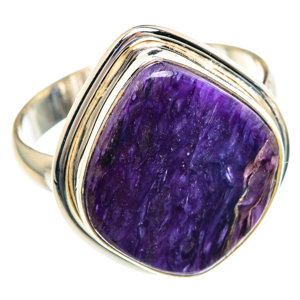 Charoite Rings handcrafted by Anasilvercos - RING89731