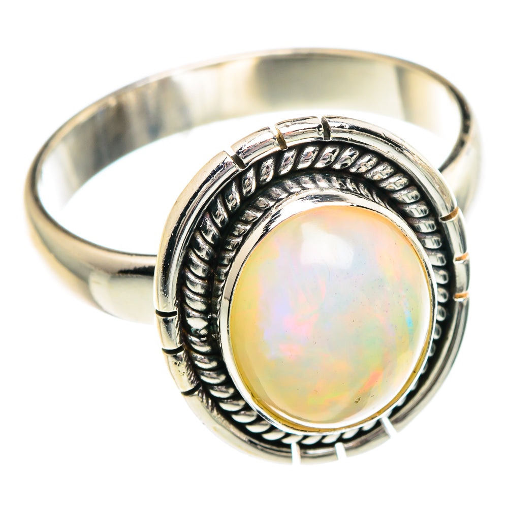 Ethiopian Opal Rings handcrafted by Anasilvercos - RING89739