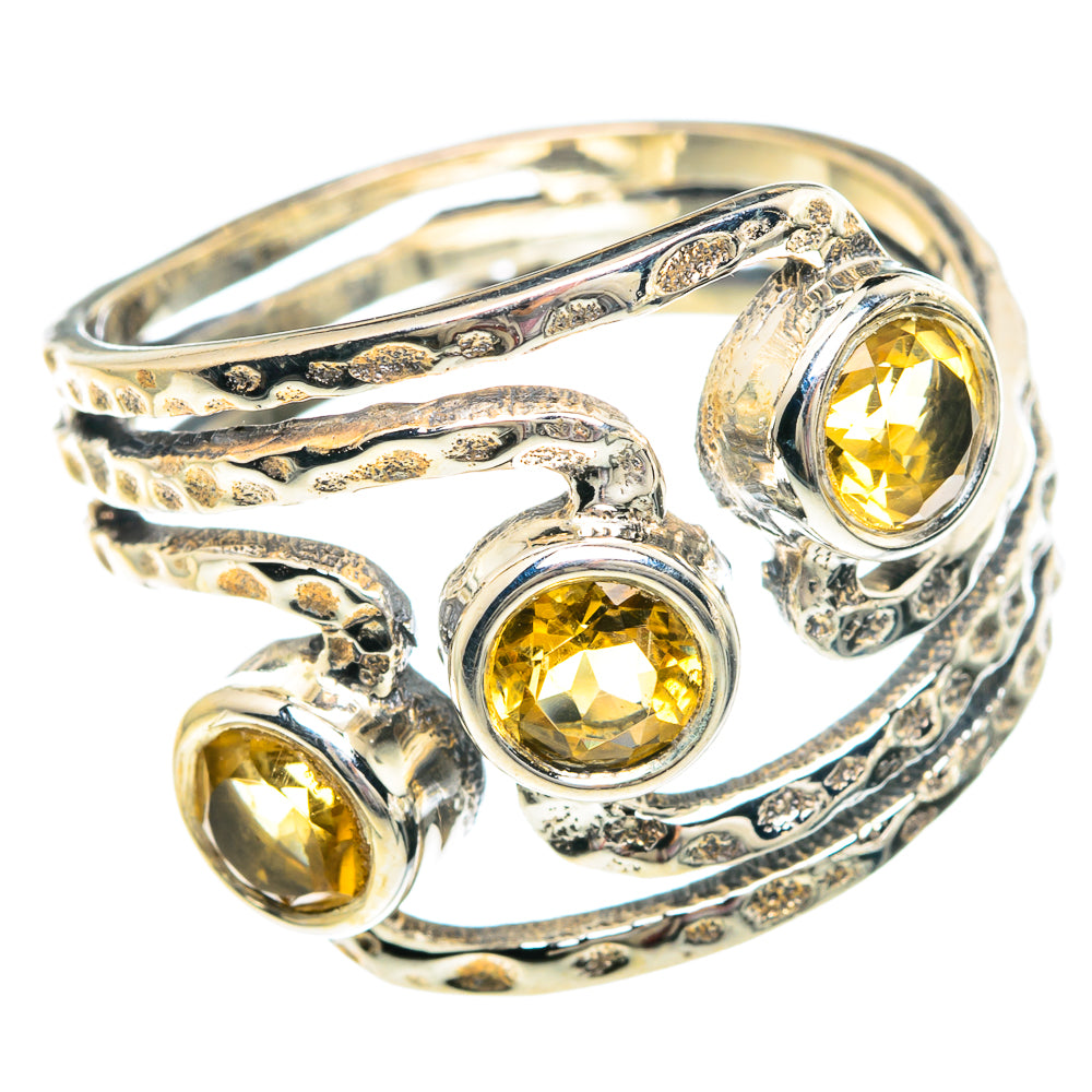 Citrine Rings handcrafted by Anasilvercos - RING89756