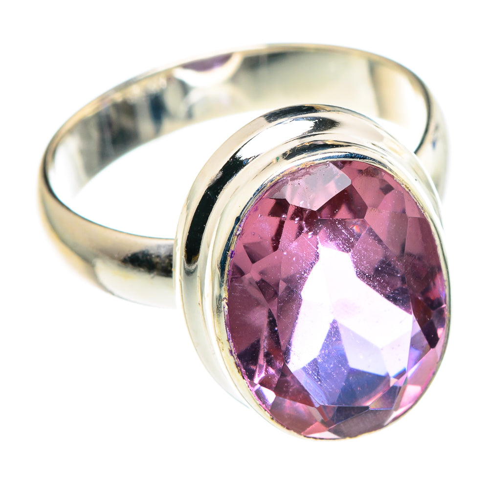 Color Change Alexandrite (Lab.) Rings handcrafted by Anasilvercos - RING89765