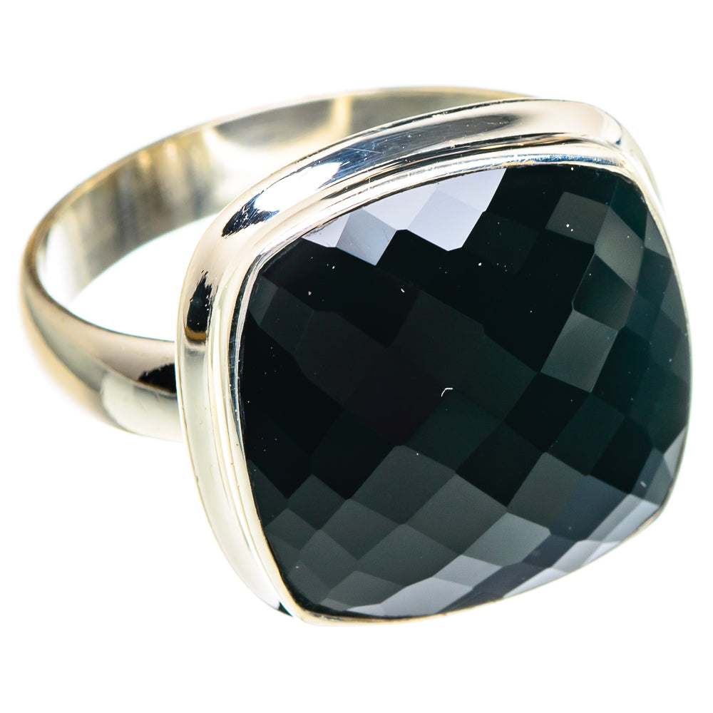 Black Onyx Rings handcrafted by Anasilvercos - RING89768 - Photo 2