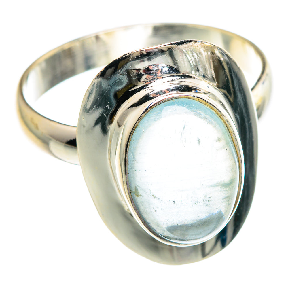 Aquamarine Rings handcrafted by Anasilvercos - RING89783