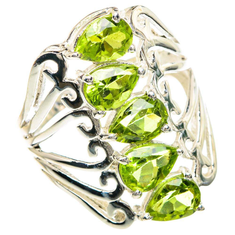 Peridot Rings handcrafted by Anasilvercos - RING89785