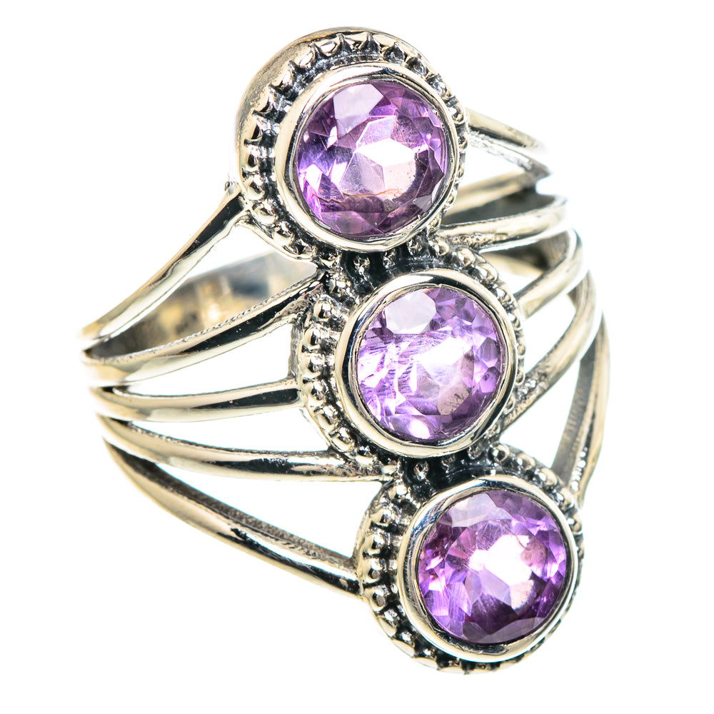 Amethyst Rings handcrafted by Anasilvercos - RING89796