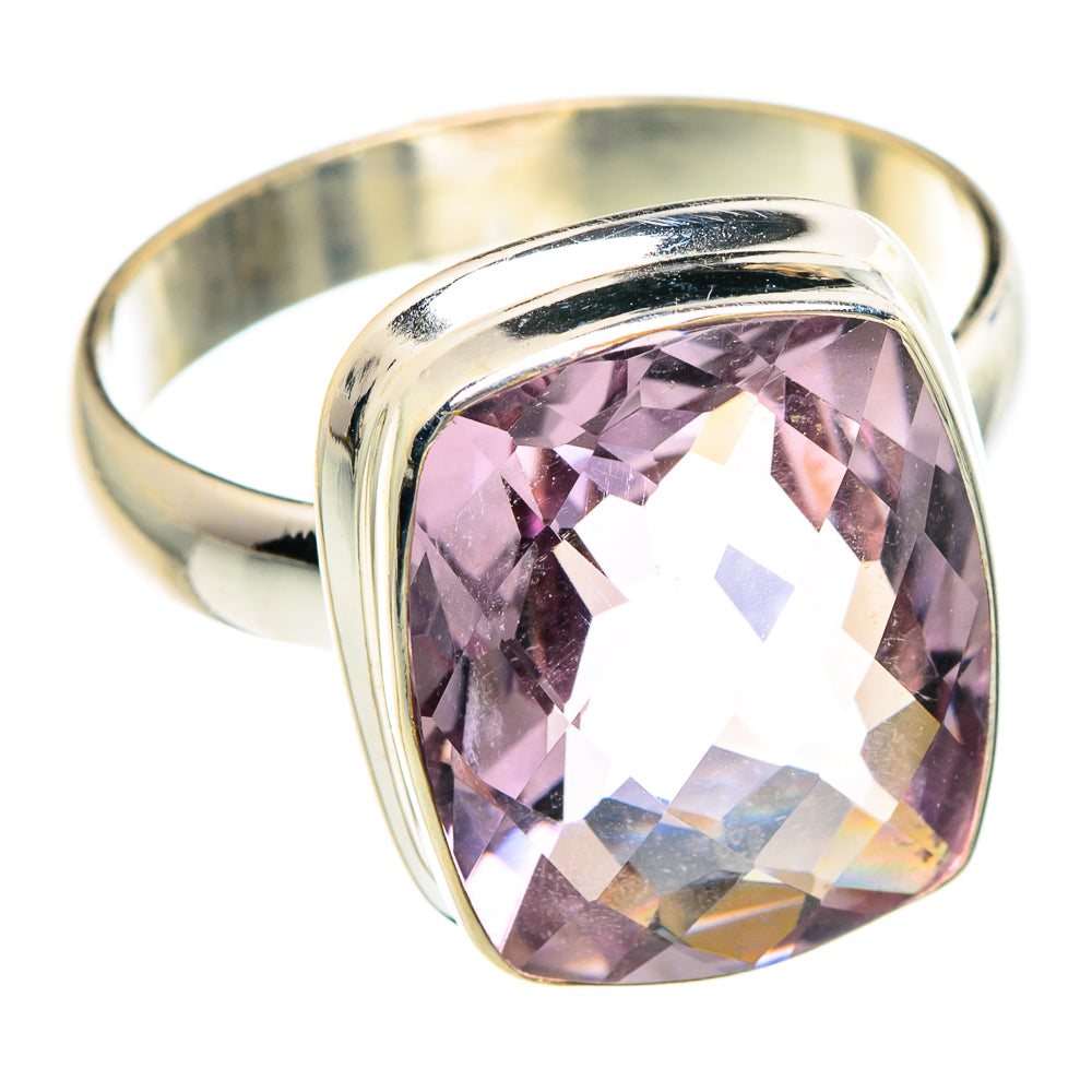 Kunzite Rings handcrafted by Anasilvercos - RING89797