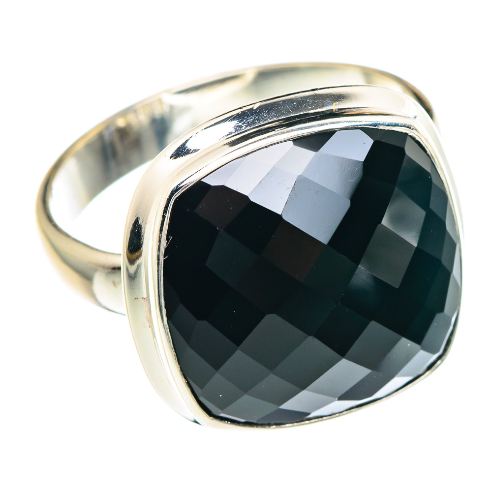 Black Onyx Rings handcrafted by Anasilvercos - RING89799 - Photo 2