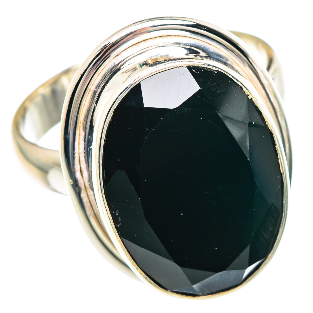 Black Onyx Rings handcrafted by Anasilvercos - RING89800 - Photo 2