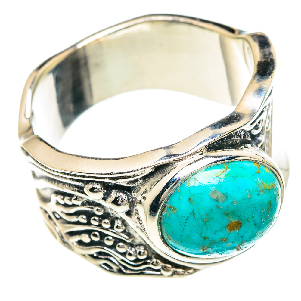 Chrysocolla Rings handcrafted by Anasilvercos - RING89812
