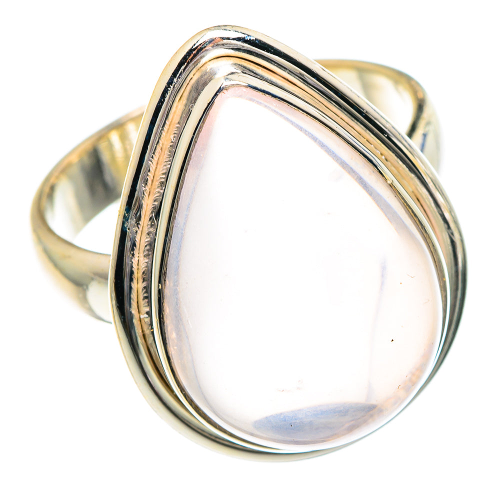 Rose Quartz Rings handcrafted by Anasilvercos - RING89827
