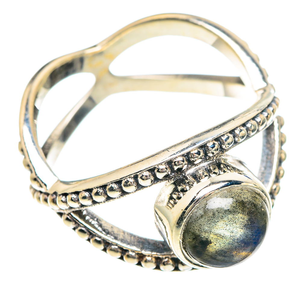 Labradorite Rings handcrafted by Anasilvercos - RING89840