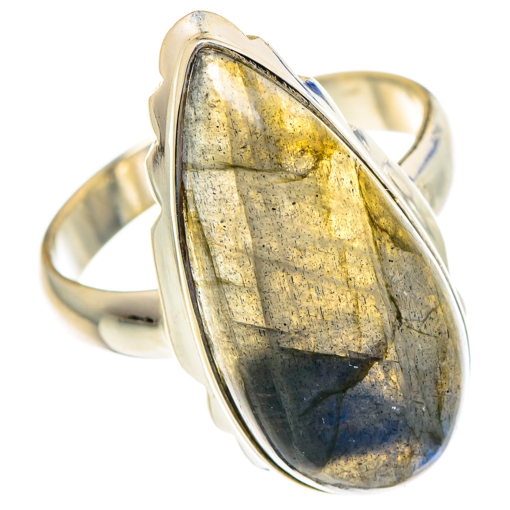 Labradorite Rings handcrafted by Anasilvercos - RING89845