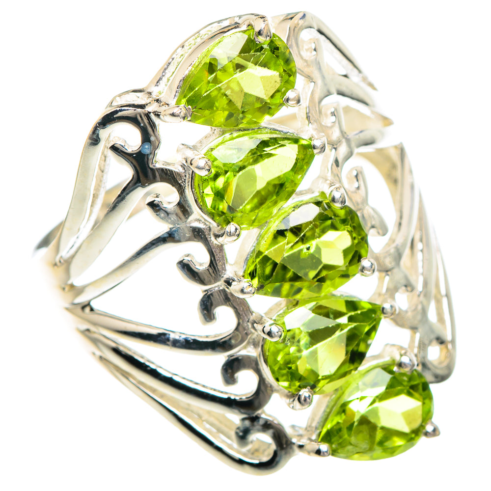 Peridot Rings handcrafted by Anasilvercos - RING89849