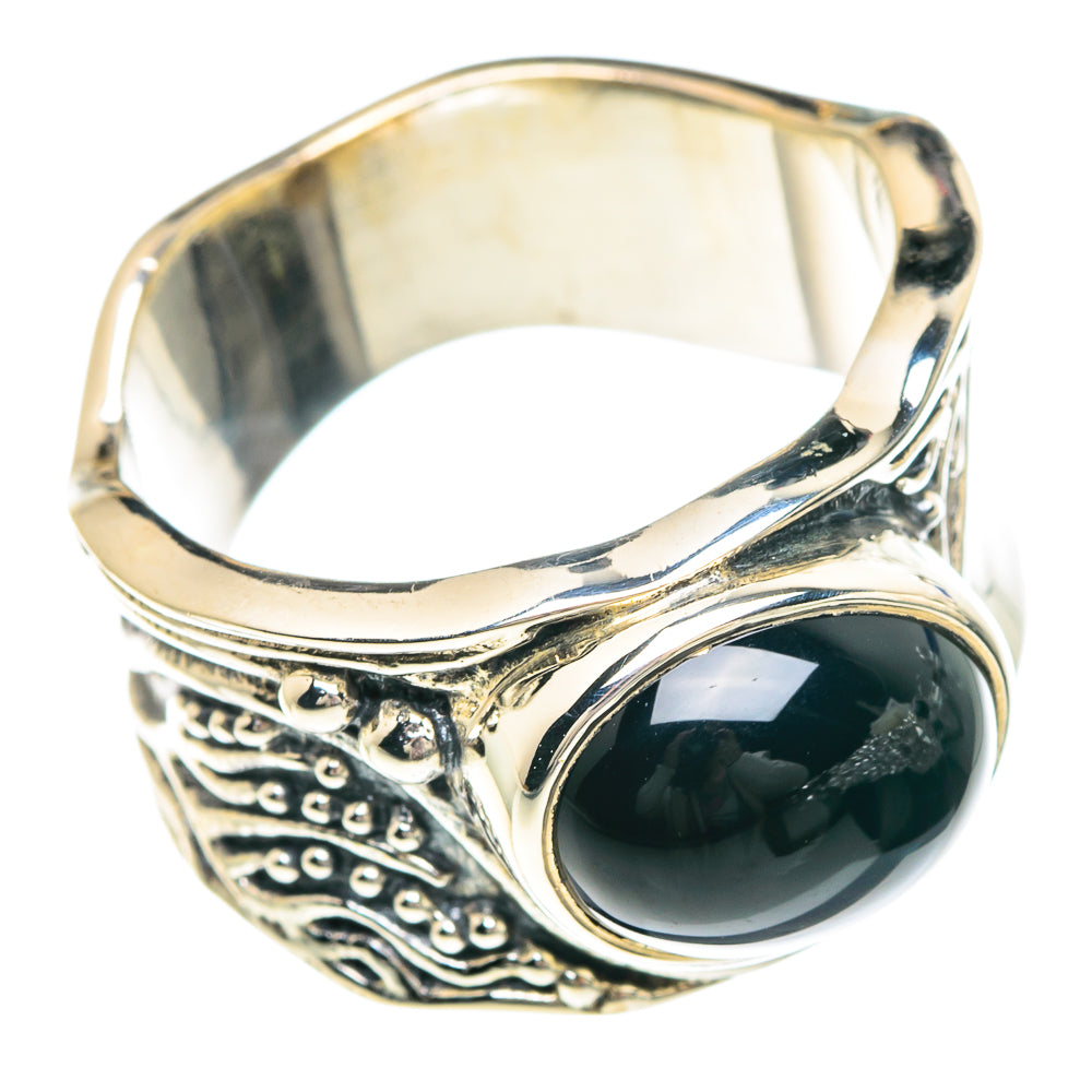 Black Onyx Rings handcrafted by Anasilvercos - RING89864