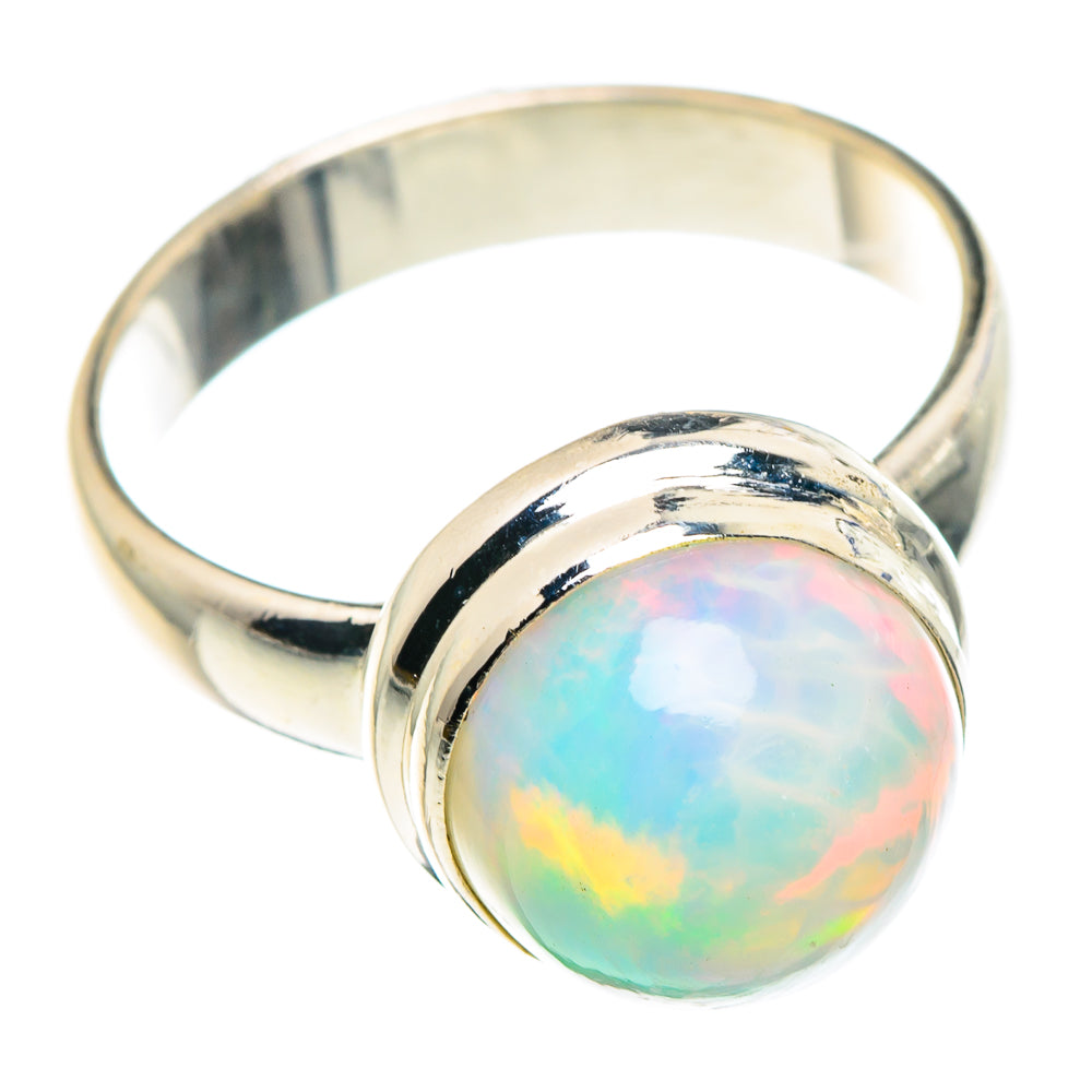 Ethiopian Opal Rings handcrafted by Anasilvercos - RING89866