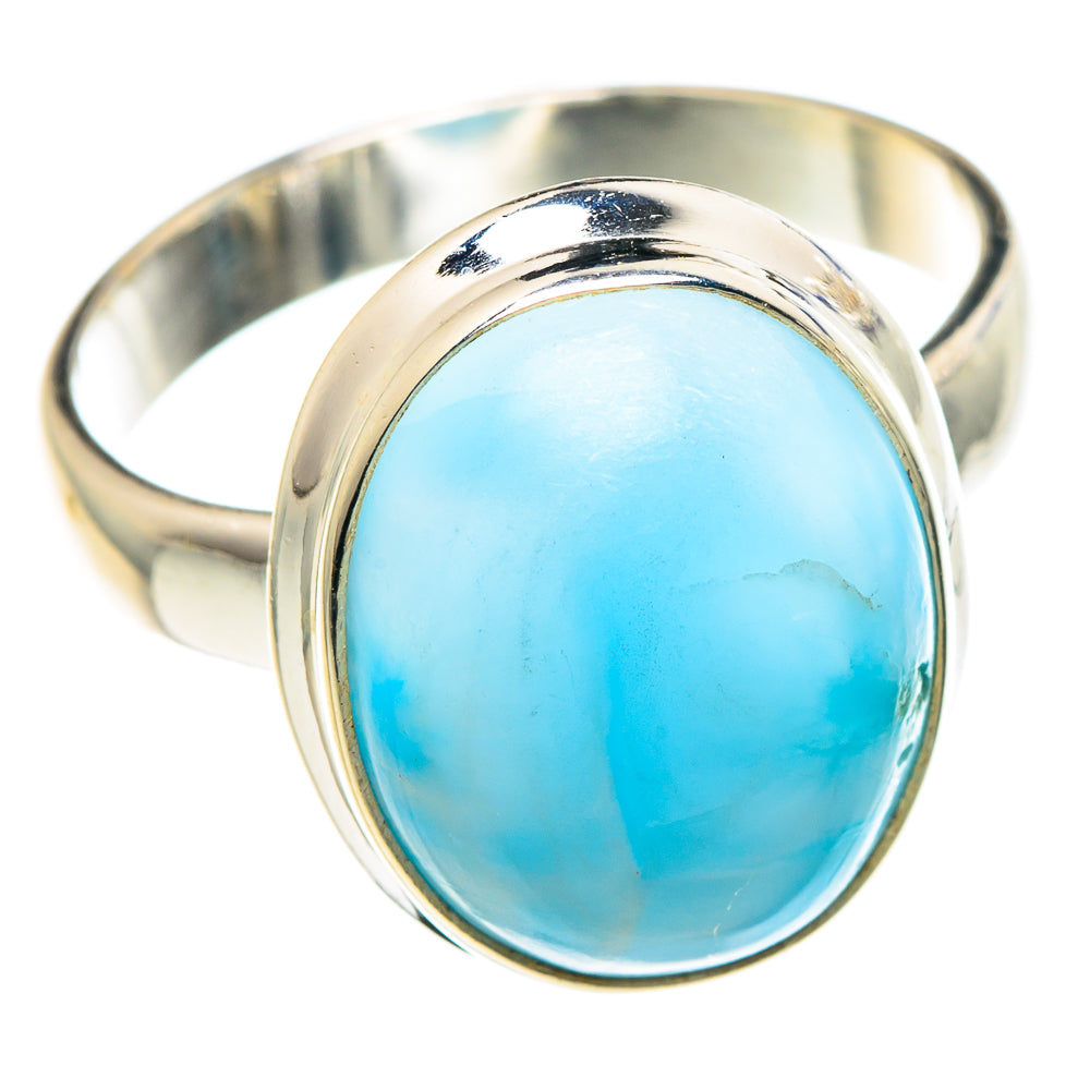 Larimar Rings handcrafted by Anasilvercos - RING89872