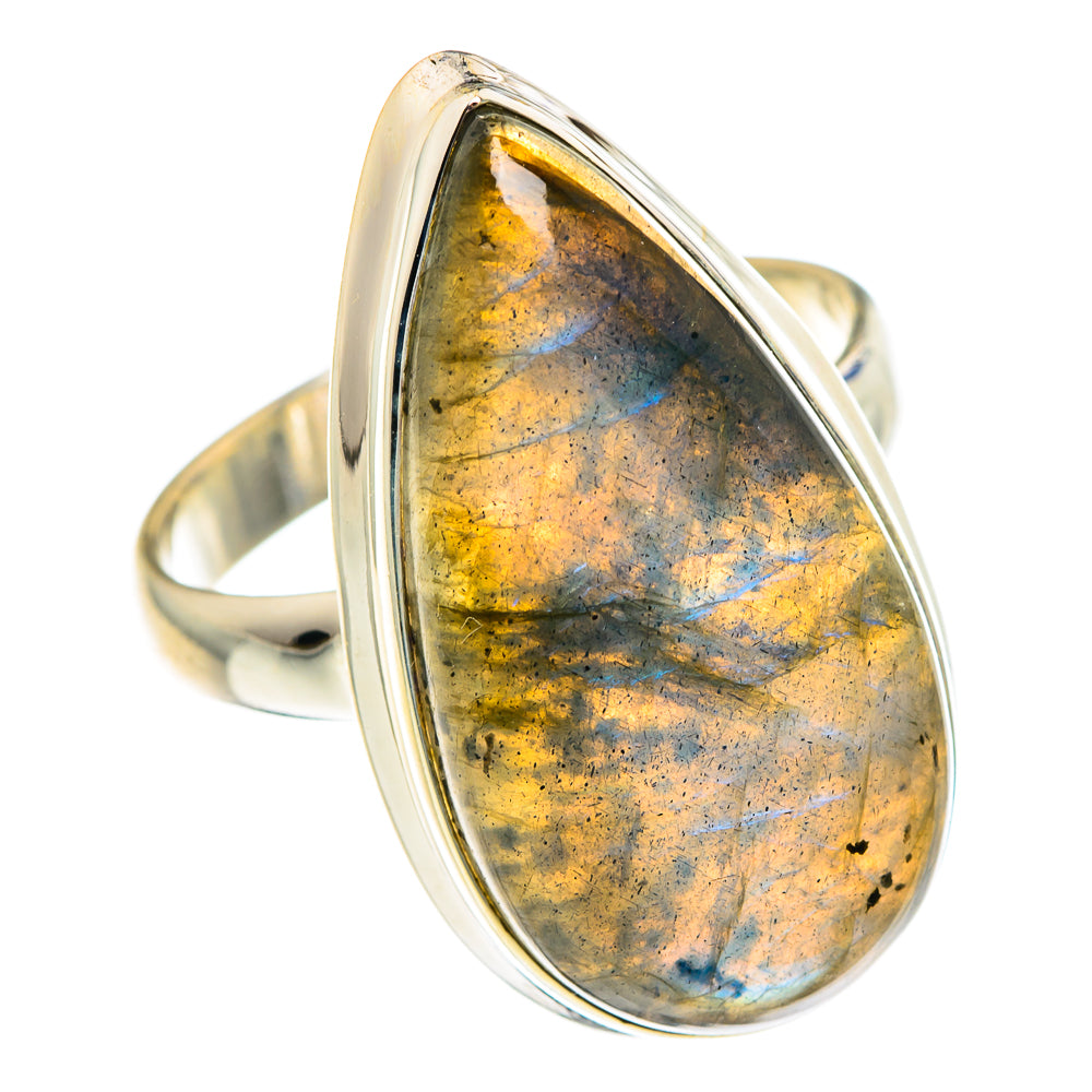 Labradorite Rings handcrafted by Anasilvercos - RING89874