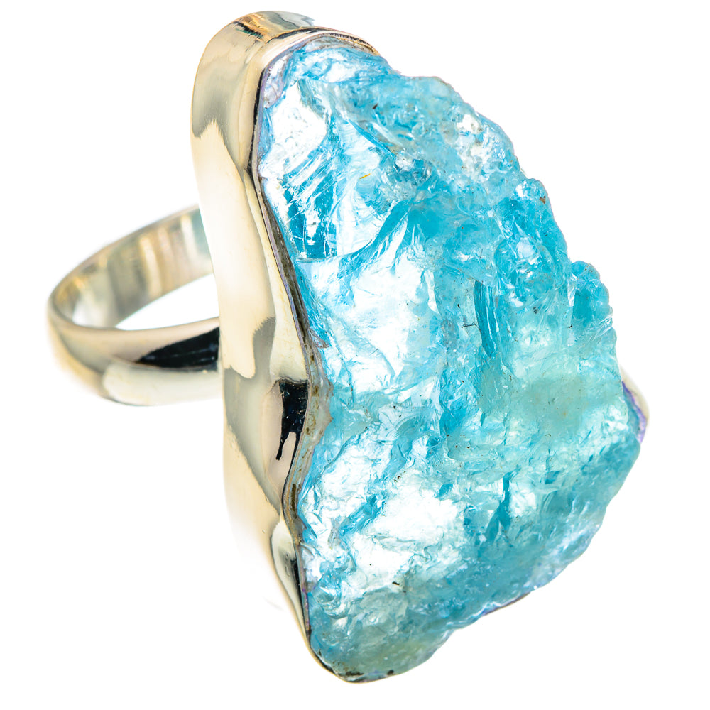 Aquamarine Rings handcrafted by Anasilvercos - RING89877