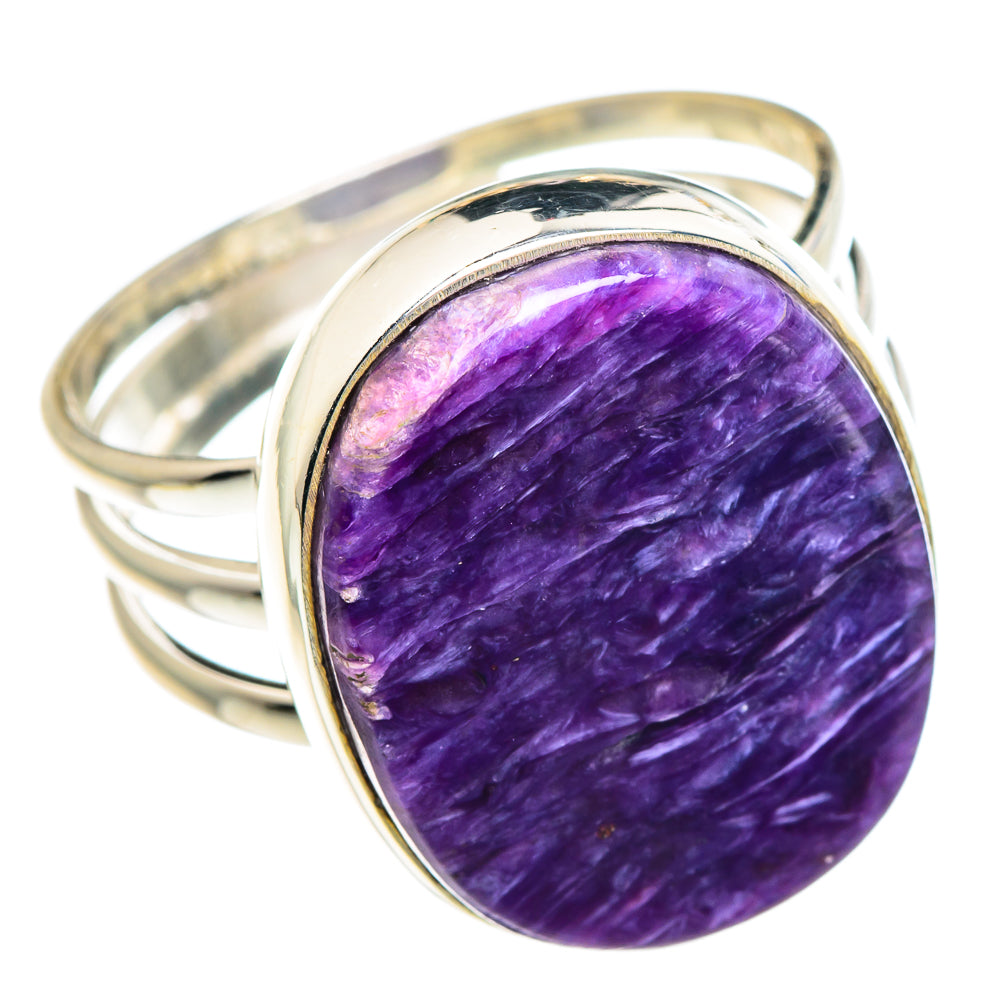 Charoite Rings handcrafted by Anasilvercos - RING89891