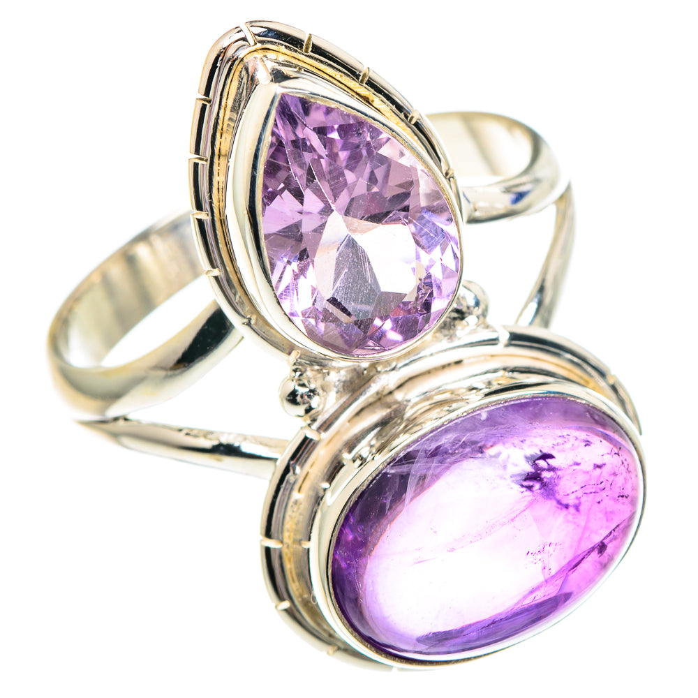 Amethyst Rings handcrafted by Anasilvercos - RING89892