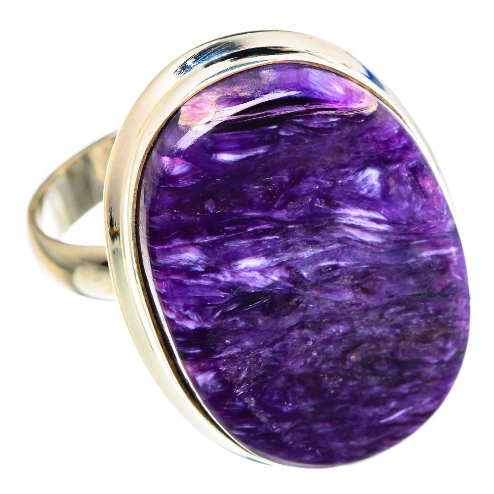 Charoite Rings handcrafted by Anasilvercos - RING89898