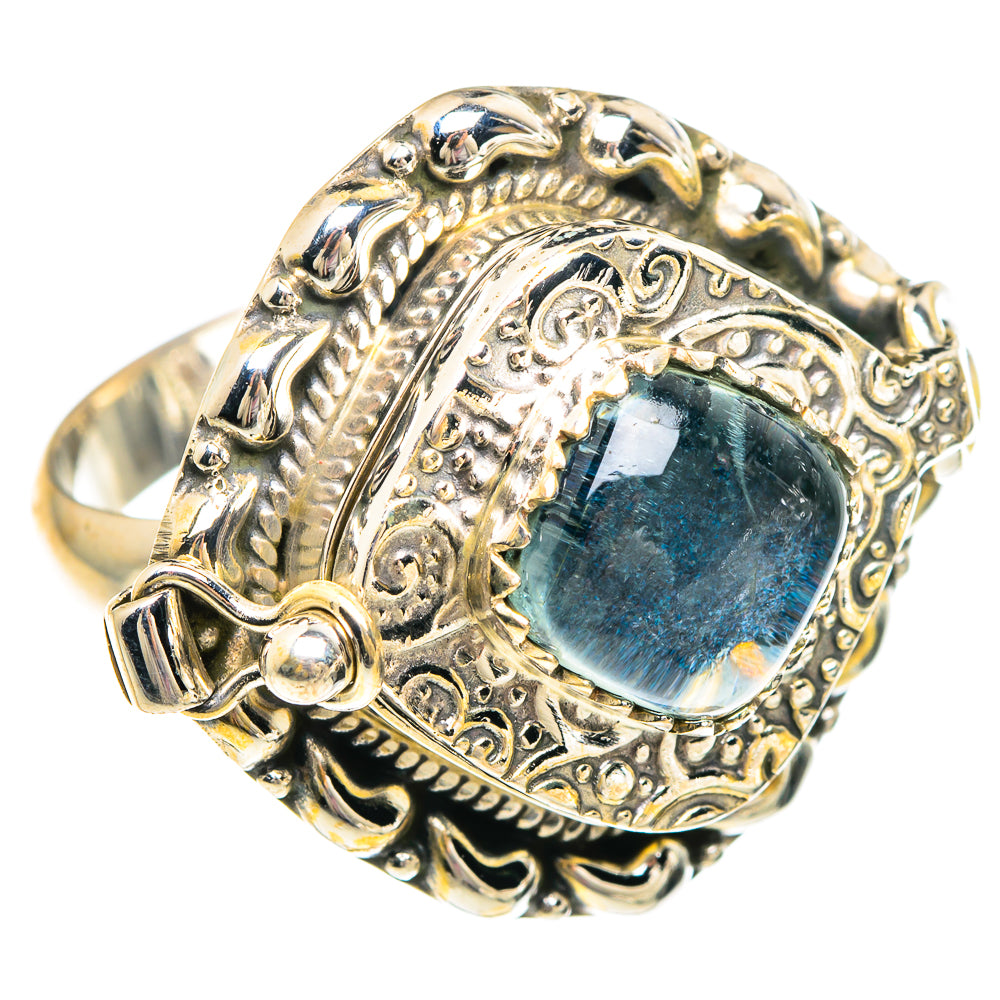 Aquamarine Rings handcrafted by Anasilvercos - RING89913