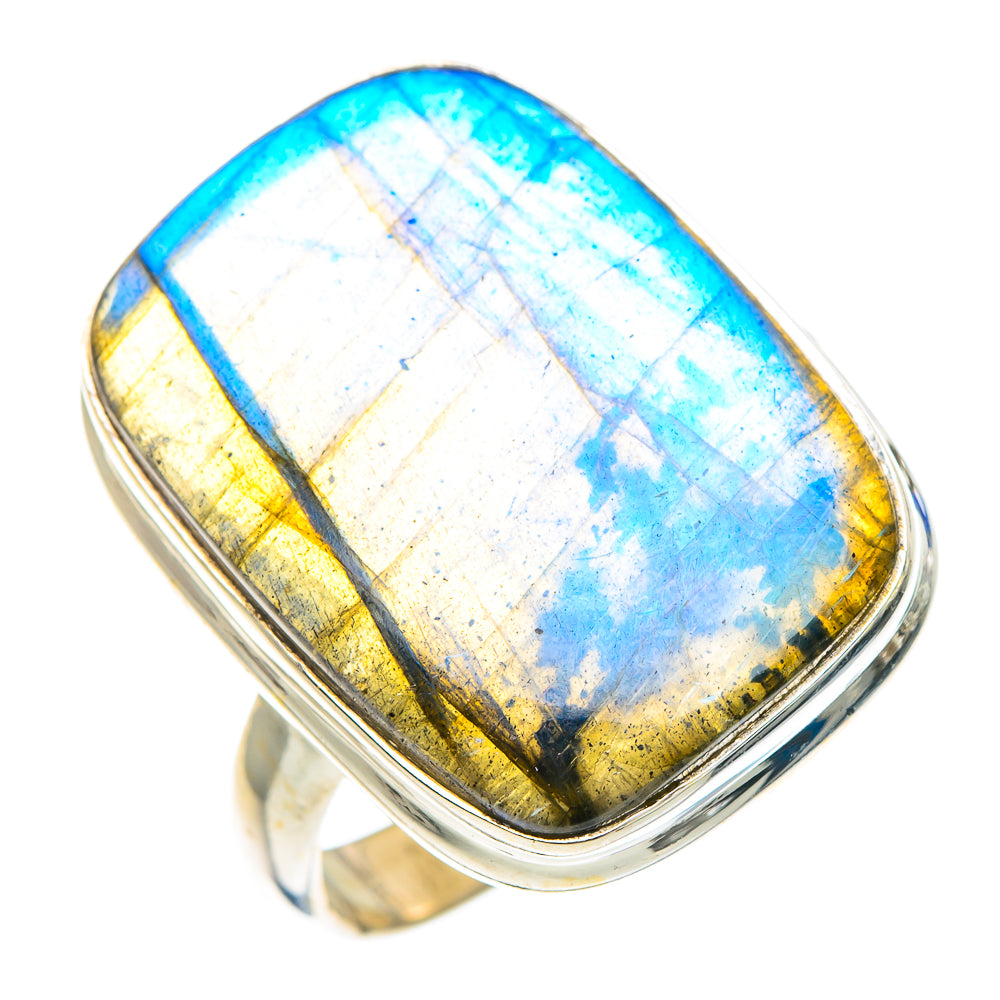 Labradorite Rings handcrafted by Anasilvercos - RING89914