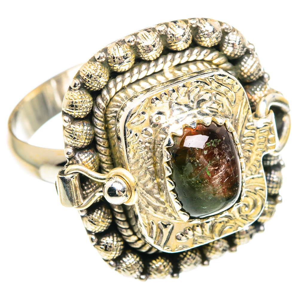 Watermelon Tourmaline Rings handcrafted by Anasilvercos - RING89951