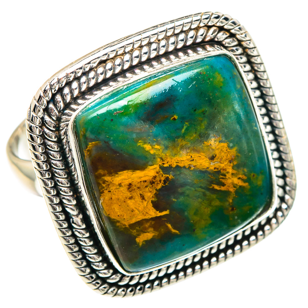 Peruvian Opal Rings handcrafted by Anasilvercos - RING89955