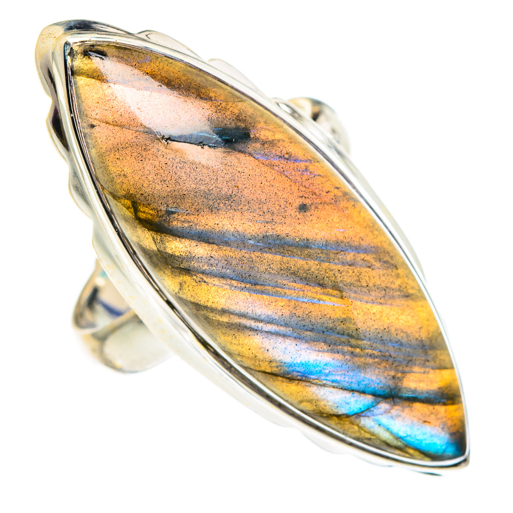 Labradorite Rings handcrafted by Anasilvercos - RING89960