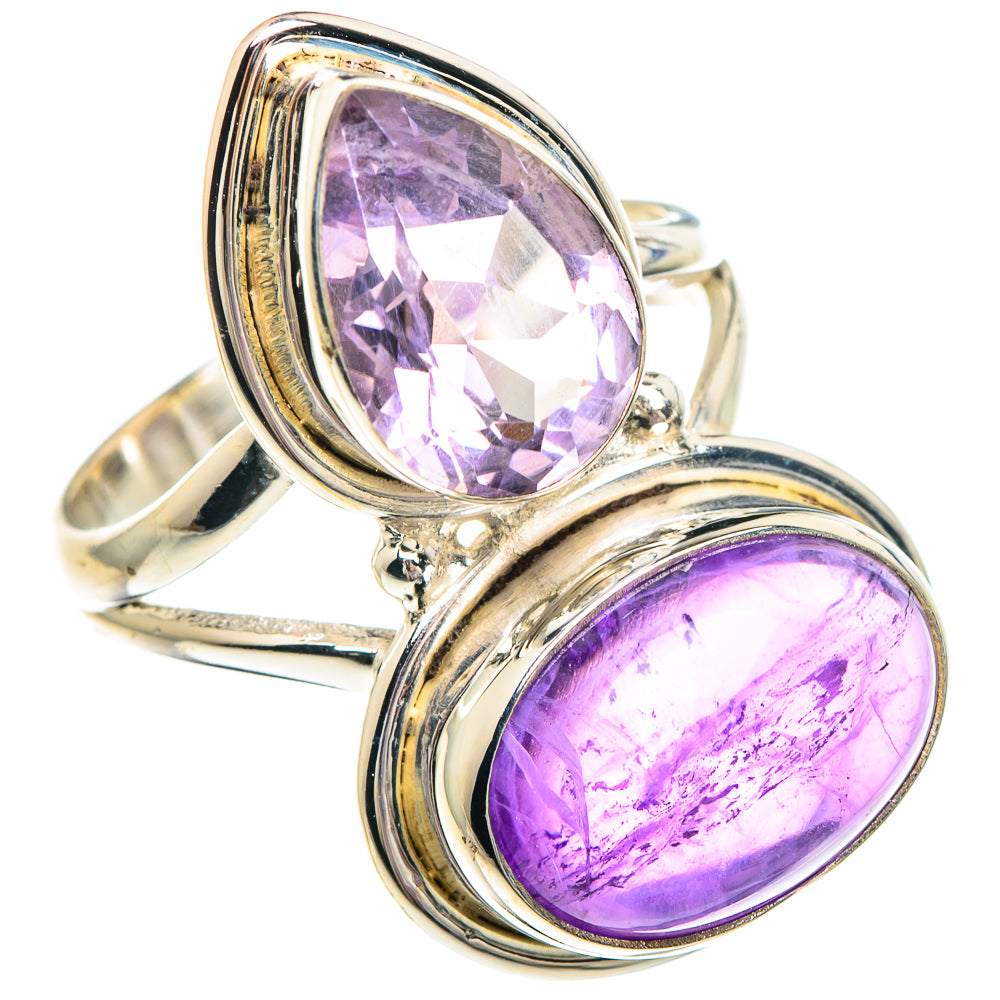 Amethyst Rings handcrafted by Anasilvercos - RING89976