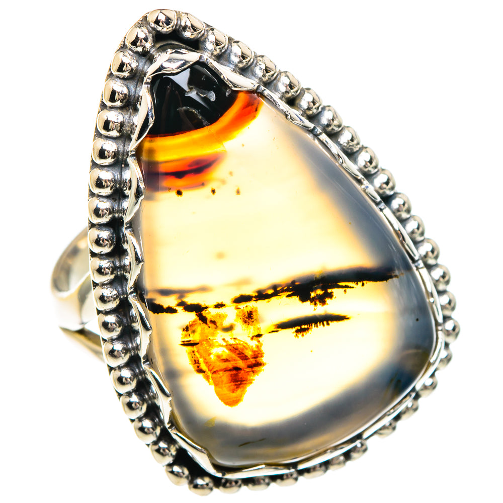 Montana Agate Rings handcrafted by Anasilvercos - RING89977