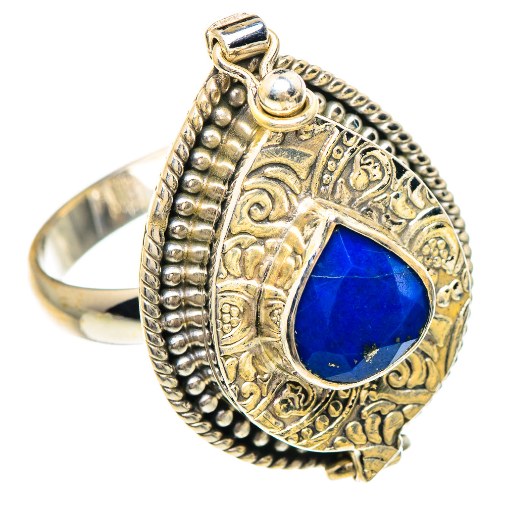 Lapis Lazuli Rings handcrafted by Anasilvercos - RING89984