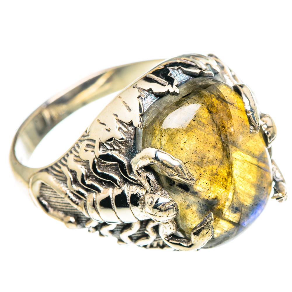 Labradorite Rings handcrafted by Anasilvercos - RING89986