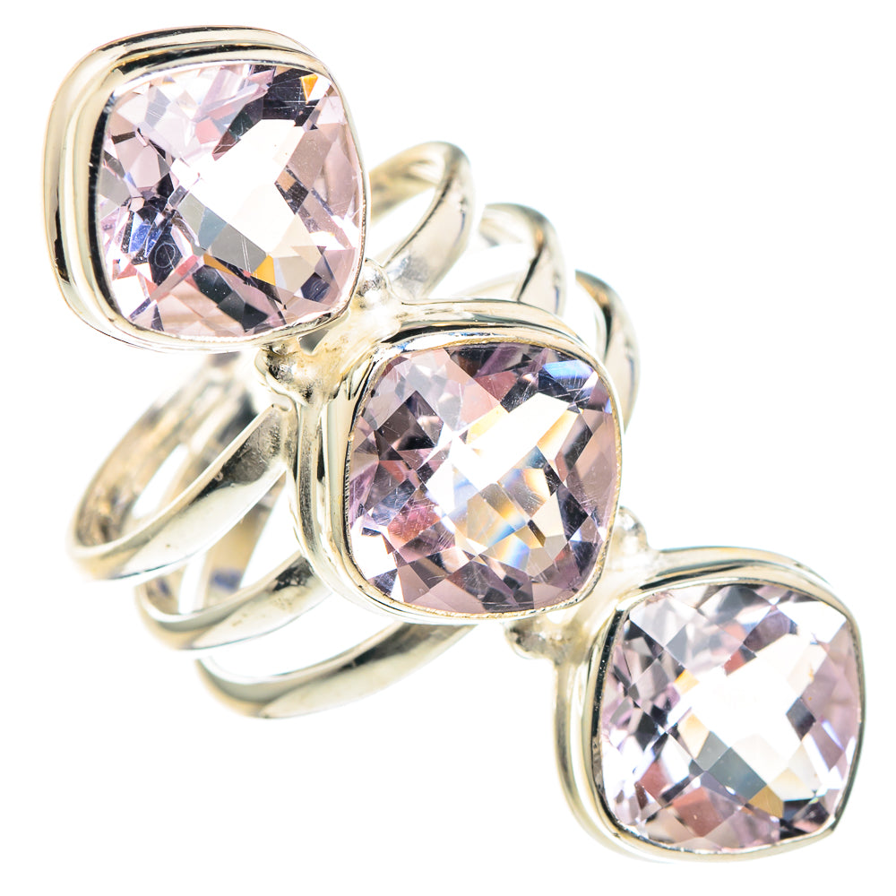 Kunzite Rings handcrafted by Anasilvercos - RING89987