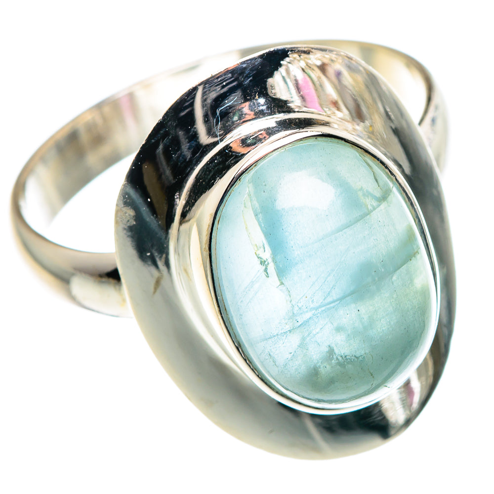 Aquamarine Rings handcrafted by Anasilvercos - RING89993