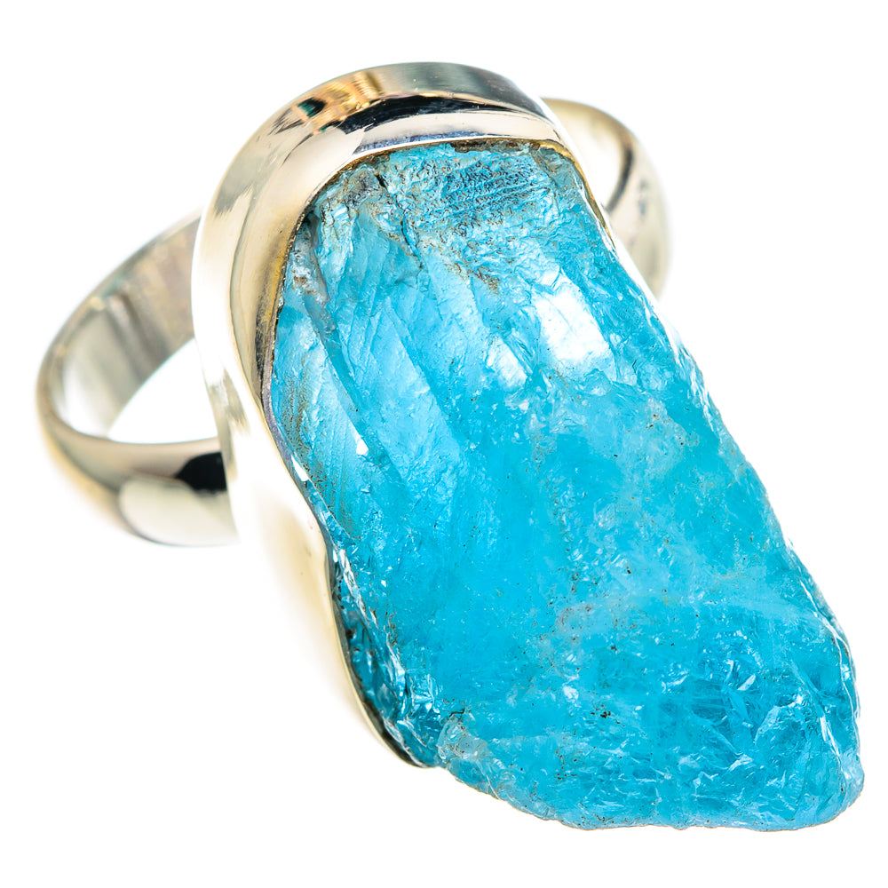 Aquamarine Rings handcrafted by Anasilvercos - RING89996