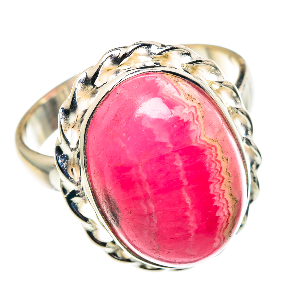 Rhodochrosite Rings handcrafted by Anasilvercos - RING90049 - Photo 2