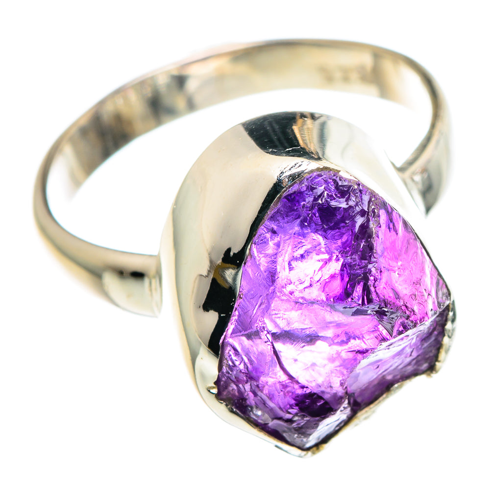 Amethyst Rings handcrafted by Anasilvercos - RING90053