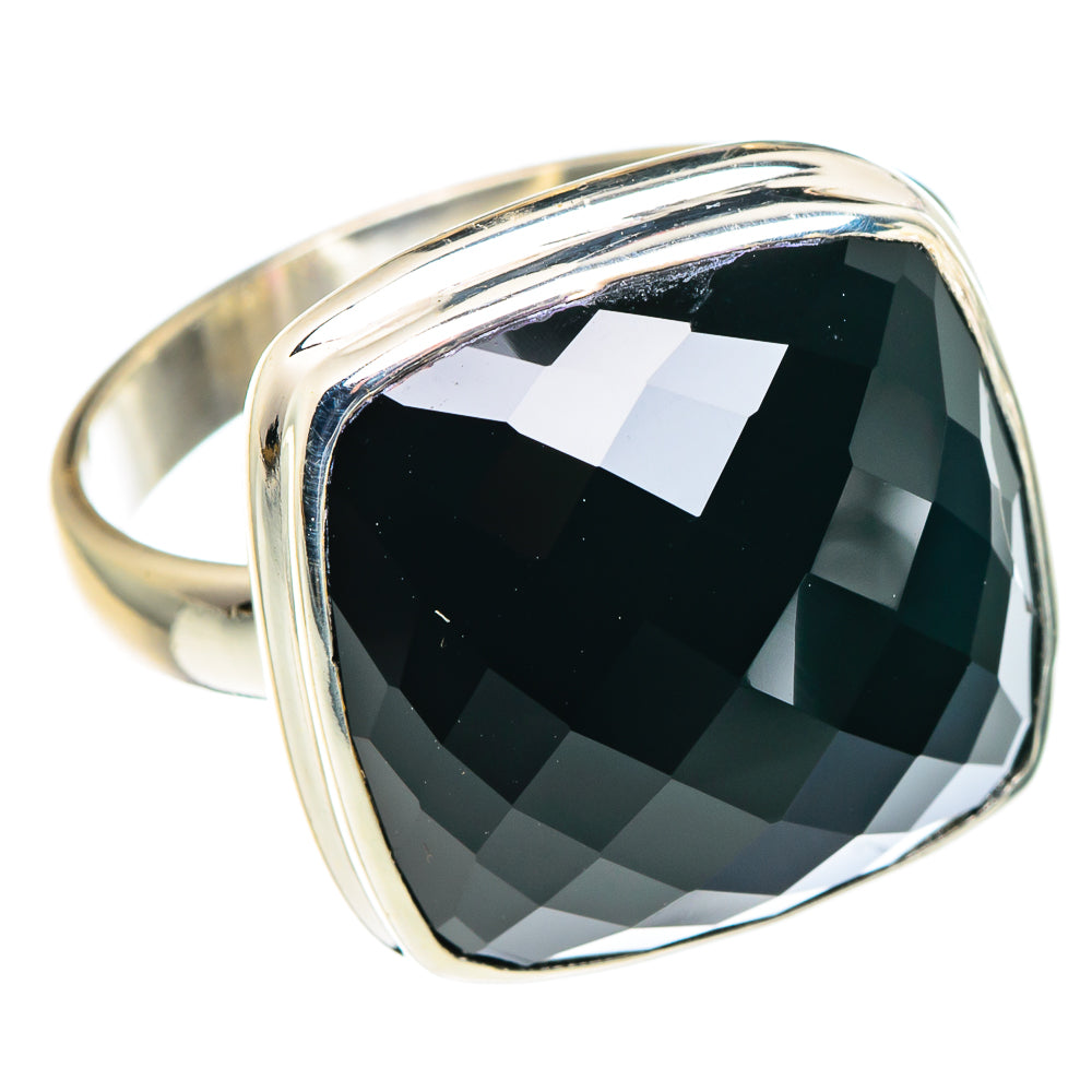 Black Onyx Rings handcrafted by Anasilvercos - RING90056 - Photo 2